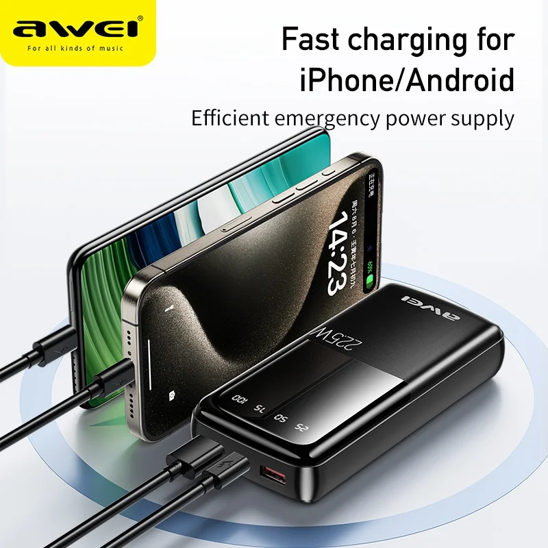 Awei P13K 20000mah Power Bank specifications