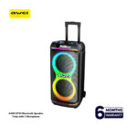 AWEI KT33 Bluetooth Speaker Troly with 2 Microphone