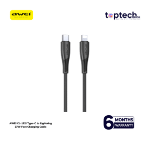 AWEI CL-182i Type-C to Lightning 27W Fast Charging Cable