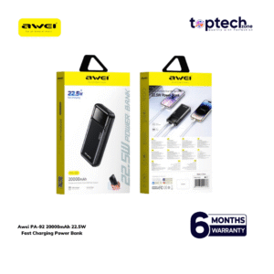 Alternative view of Awei PA‑92 20000mAh 22.5W Fast Charging Power Bank