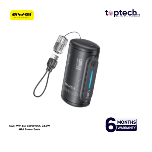 Awei WP‑117 10000mAh 22.5W Mini Power Bank