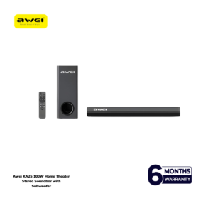 Awei KA25 100W Home Theater Stereo Soundbar with Subwoofer
