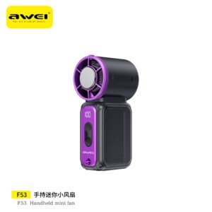 Alternative view of Awei F53 Handheld Mini Fan
