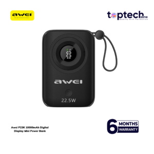 Alternative view of Awei P23K 10000mAh Digital Display Mini Power Bank
